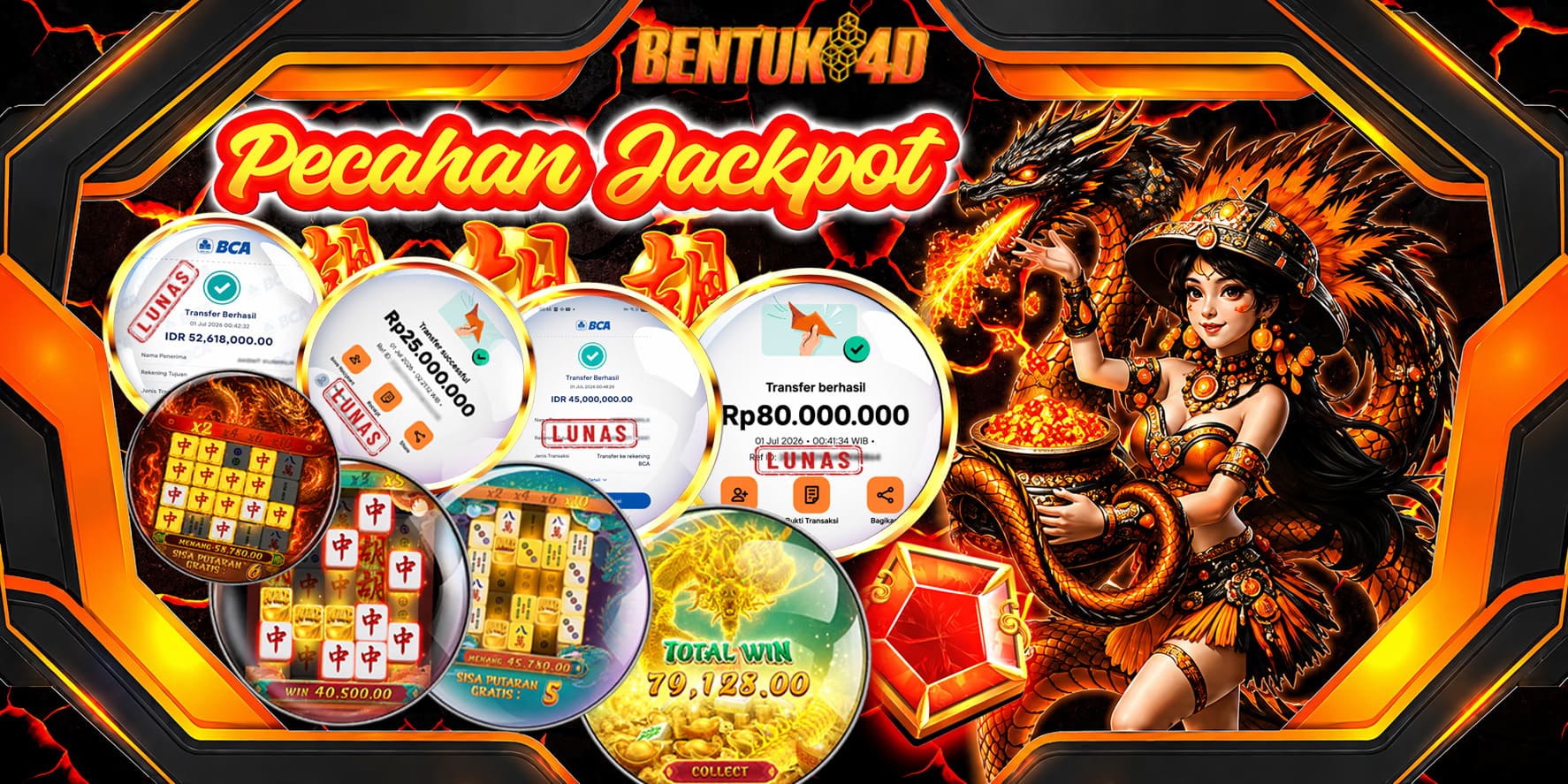 Pecahan Kemenangan Besar di Mahjongways BENTUK4D